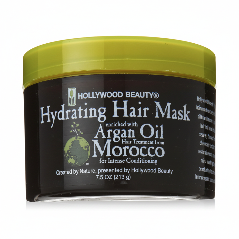 Argan oil hydrating hair mask for deep repair moisture and soft shiny healthy hair