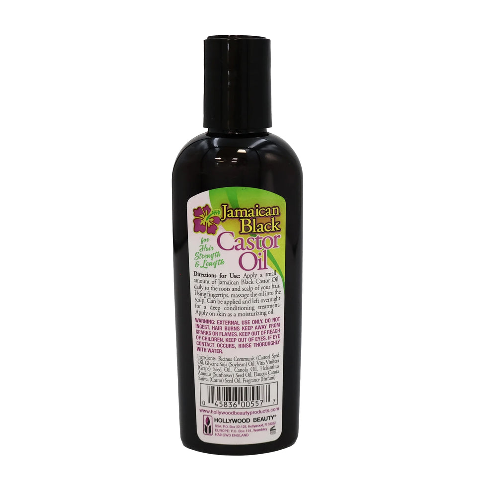 Hollywood Beauty Jamaican black castor oil for hair growth strength hydration and scalp care
