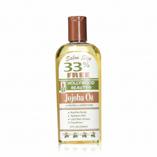 Jojoba oil hair treatment for strengthening moisturizing scalp balance and healthy shiny hair