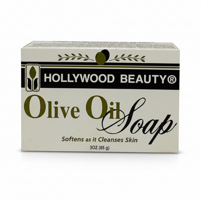 Hollywood Beauty Olive Oil Soap 85g | Moisturizing Cleansing Bar for Soft Skin