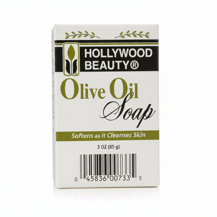 Hollywood Beauty Olive Oil Soap 85g | Moisturizing Cleansing Bar for Soft Skin