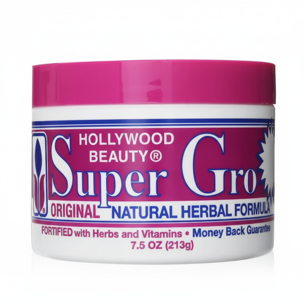 Hollywood Beauty Super Gro Herbal Formula 7.5oz | Hair Growth & Scalp Treatment
