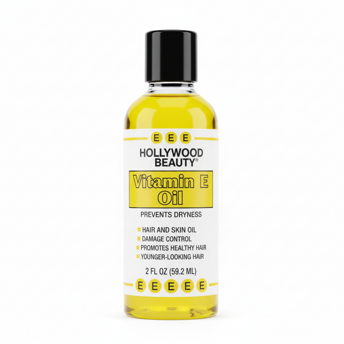 Vitamin E oil for hair nourishment protection and healthy hair growth and shine