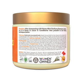Taliah waajid honey hold it locs twist gel strong hold styling frizz control shine