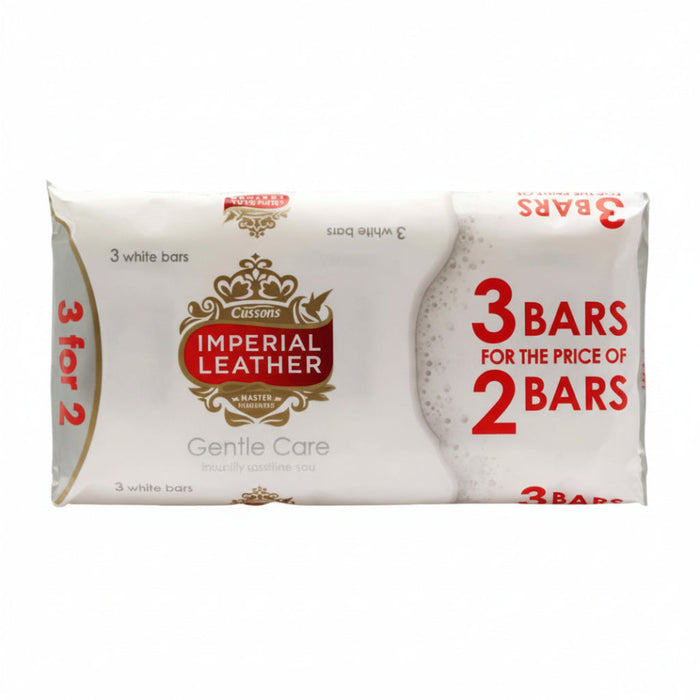 Imperial Leather Soap 3x100g cleansing bar for fresh clean soft healthy looking skin