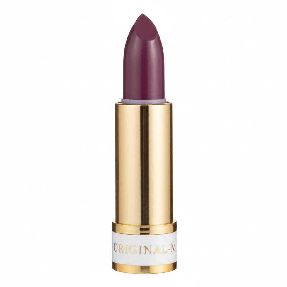 Island Beauty berry wine satin hydrating lipstick for bold smooth long lasting elegant lip color makeup