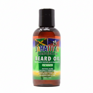 Jahaitian fox hunter beard oil 118ml cedarwood bergamot beard care grooming oil
