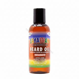 Jahaitian unfragranced beard oil 118ml castor argan jojoba beard care growth oil
