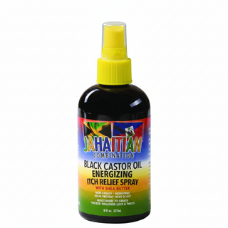 Jahaitian energizing itch relief spray 237ml scalp soothing cooling hair spray for braids and locs
