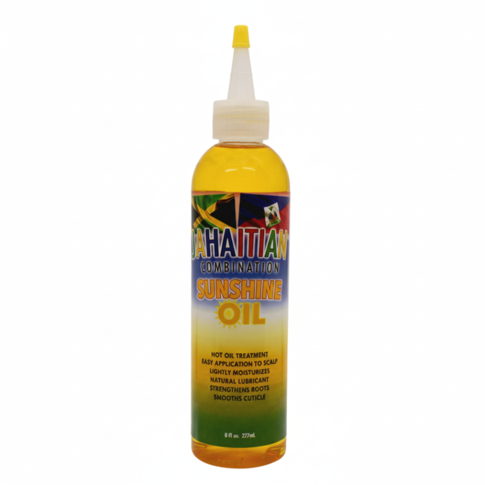 Jahaitian sunshine oil 237ml hot oil treatment hair scalp nourishment repair strengthening oil