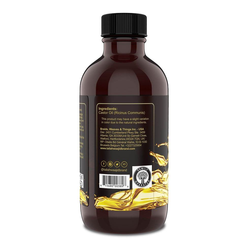 taliah waajid black earth jamaican black castor oil hair skin oil 118ml