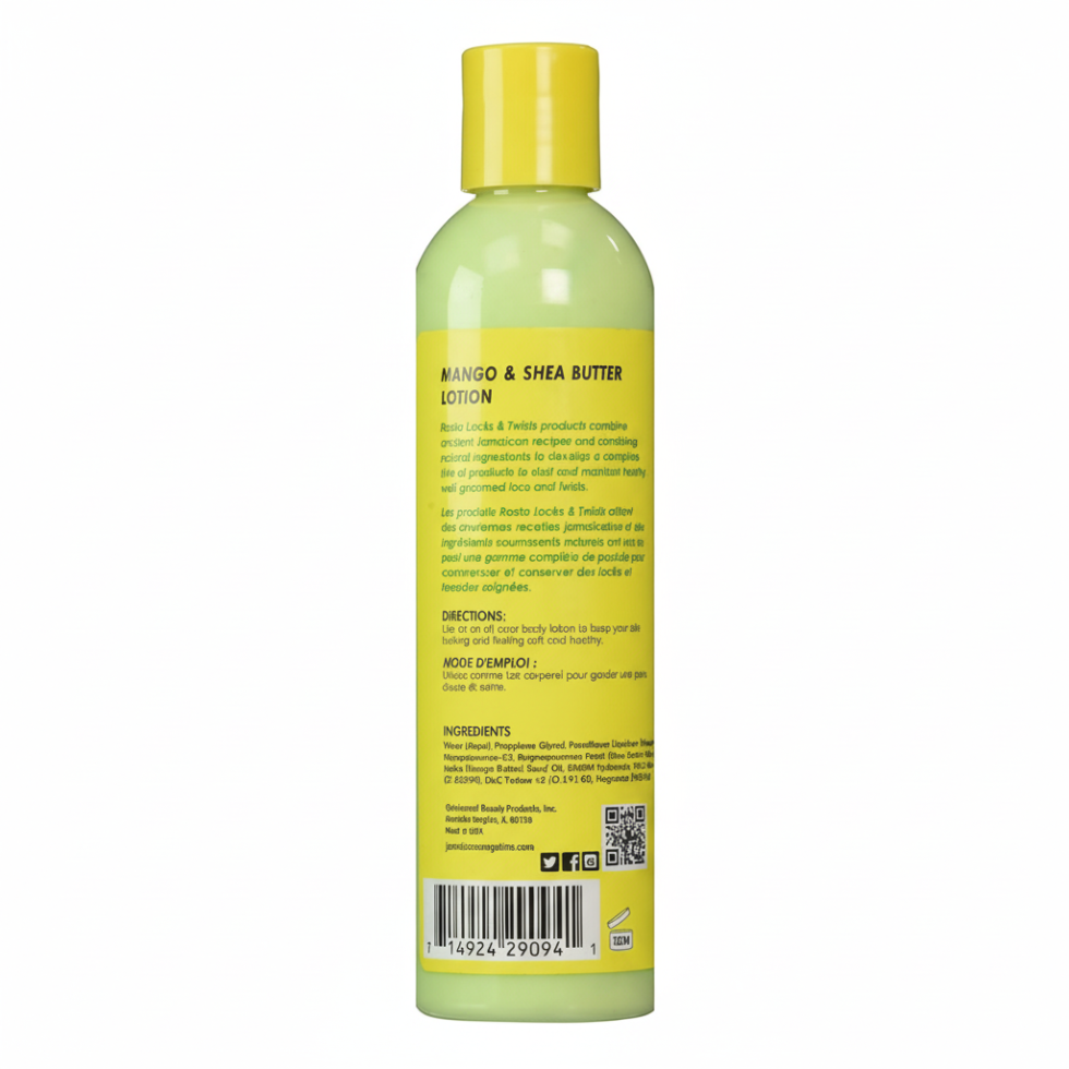 jamaican mango and lime mango and shea butter lotion deeply moisturizes and softens skin