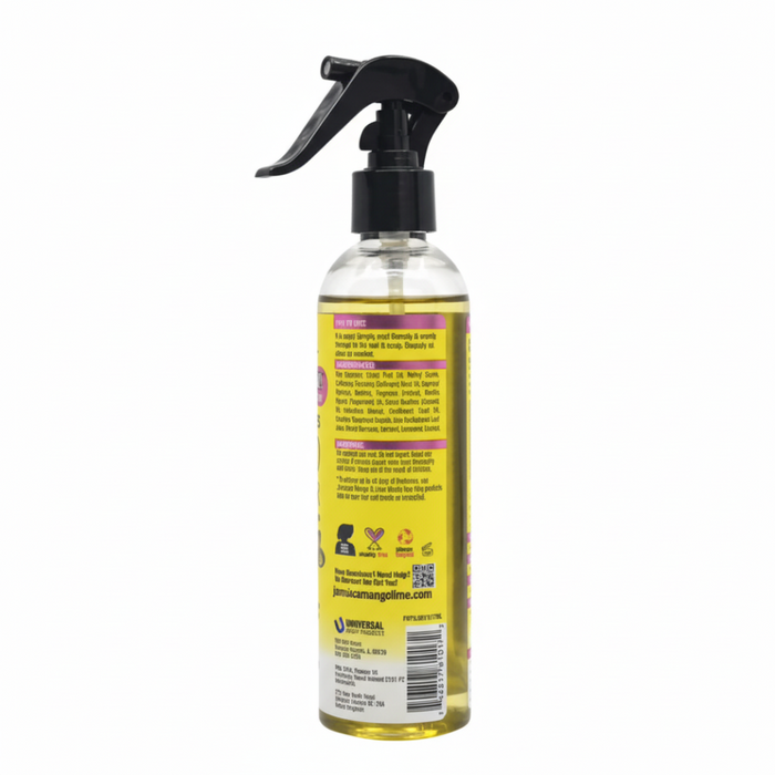 jamaican mango and lime 6 in 1 braid refresher spray soothes scalp and revives braids and twists