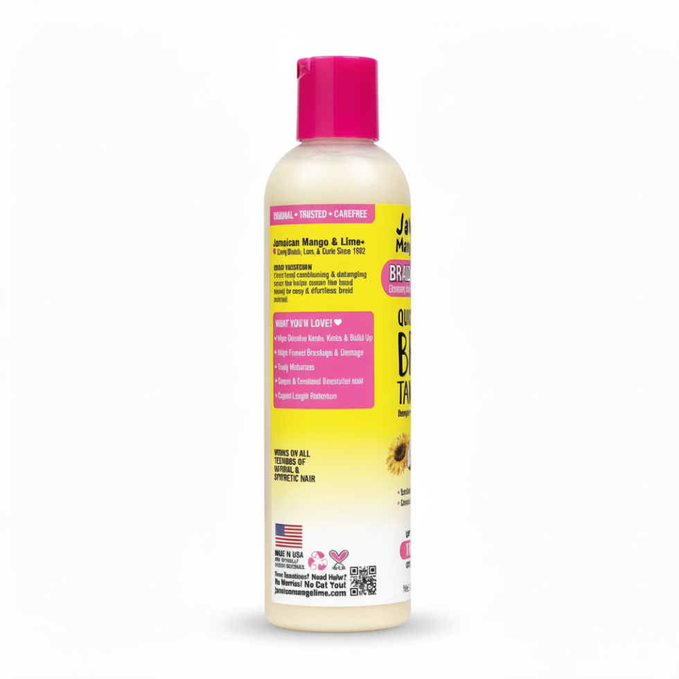 jamaican mango and lime quick and easy braid takedown detangling cream for braid removal and hair care