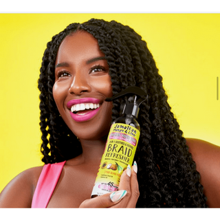 Jamaican Mango & Lime 6-in-1 Braid Refresher Spray 237ml- Soothe & Revive Braids