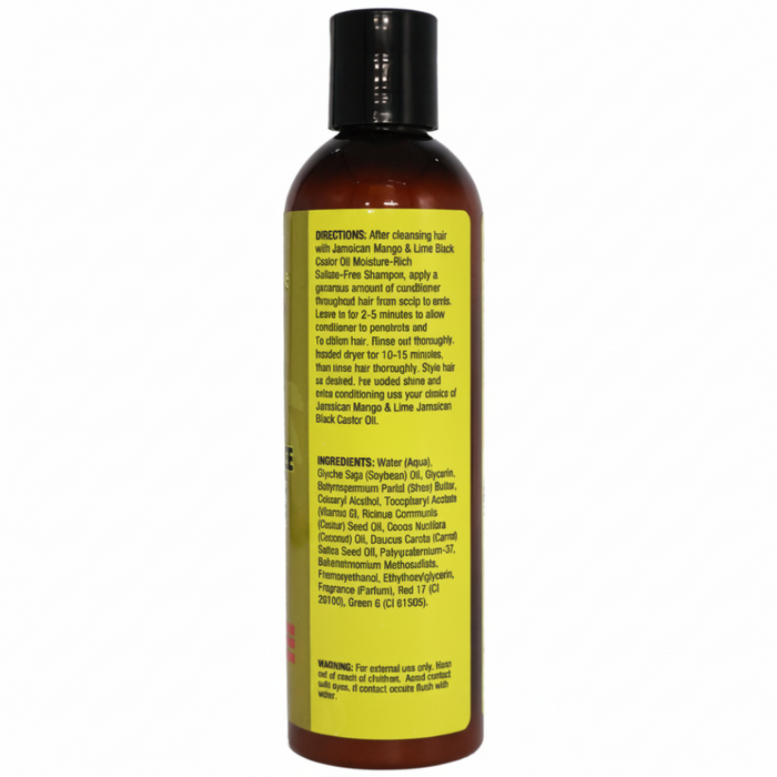 Après-shampoing jamaïcain riche en humidité sans sulfate de mangue et de citron vert 237 ml/8 oz