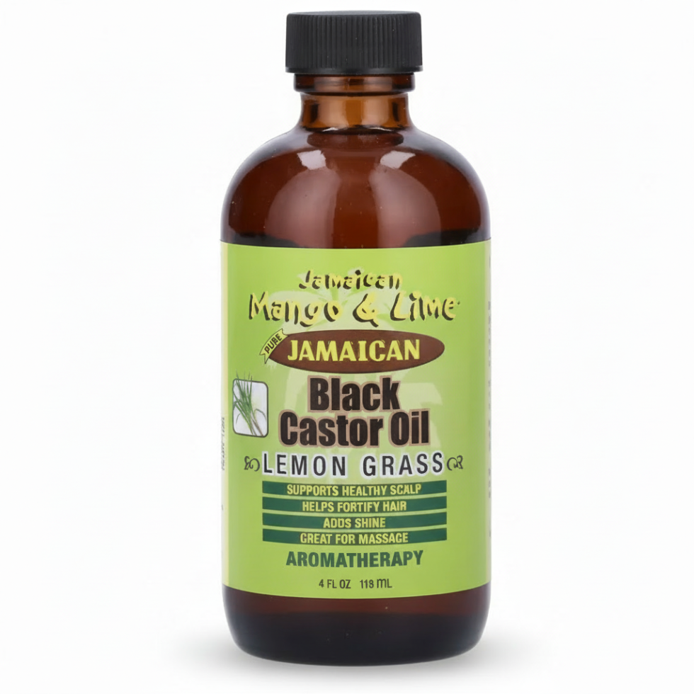 jamaican mango and lime black castor lemongrass oil strengthens hair and promotes healthy growth