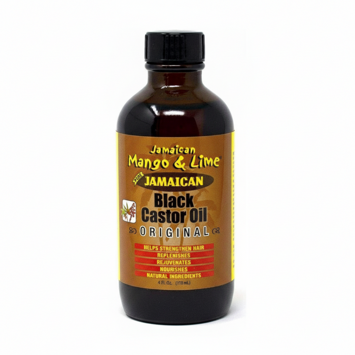 Jamaican Mango & Lime Black Castor Oil Original 4oz | Condition & Hair Growth