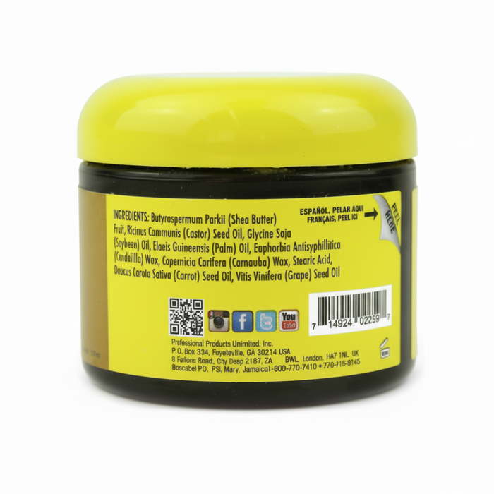 Jamaican Mango & Lime Black Castor Oil Butter 6oz | Moisturize & Nourish Hair