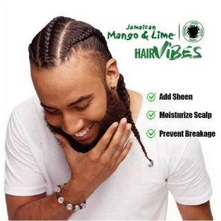 jamaican mango and lime black castor oil peppermint hair and scalp nourishment cooling moisturizing oil