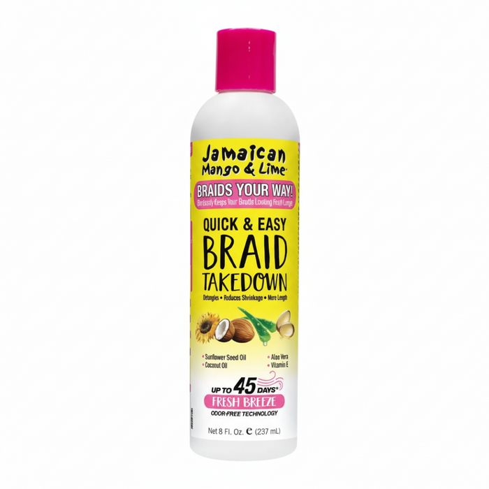 Jamaican Mango & Lime Quick & Easy Braid Takedown | Detangling Cream 8oz