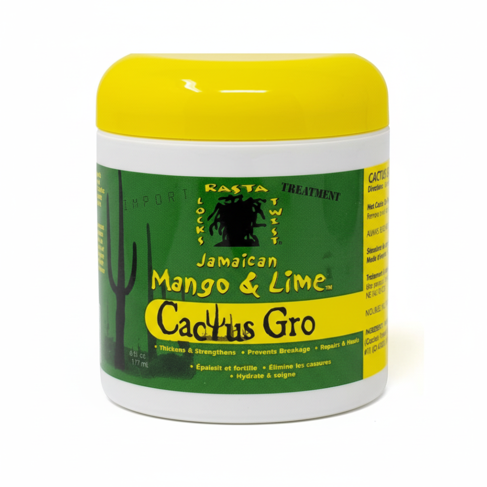 jamaican mango and lime cactus gro strengthens thickens and boosts hair growth with scalp nourishment