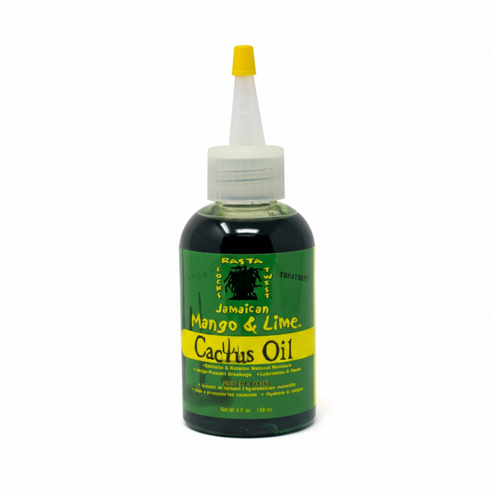 jamaican mango and lime cactus oil nourishes strengthens and promotes hair growth with lightweight scalp care oil