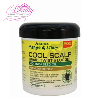 Jamaican Mango & Lime Cool Scalp Gel – 16oz Braid, Twist & Loc Hold