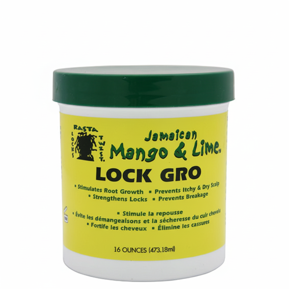 jamaican mango and lime lock gro strengthens moisturizes and boosts loc growth for healthy thicker locs
