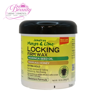 Jamaican Mango & Lime Locking Firm Wax Extra Hold – 16oz Locs & Twists