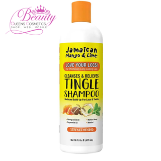 Jamaican Mango & Lime Love Your Locs Tingle Shampoo – 16oz Scalp & Hair Care