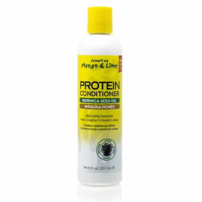 Après-shampooing jamaïcain aux protéines de mangue et de citron vert, huile de graines de moringa, miel de Manuka, 8 oz/237 ml
