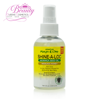 Jamaican Mango & Lime Shine-A-Lock 118ml- Radiant Shine for Locs & Textured Hair