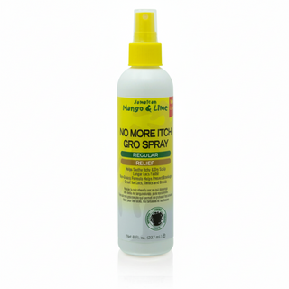 jamaican mango and lime mentholated no more itch gro spray relieves dry scalp and promotes healthy hair growth