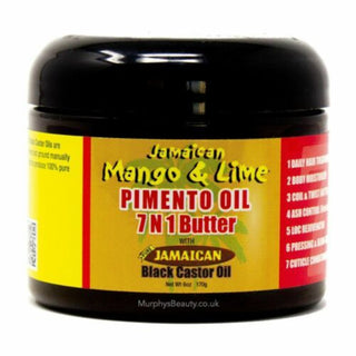 jamaican mango and lime pimento oil 7 in 1 butter moisturizing hair and scalp care for strength and shine