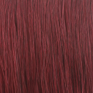 janet collection hh weft weave 28 pieces 99j soft natural wine red hair extensions volume length styling seamless blend