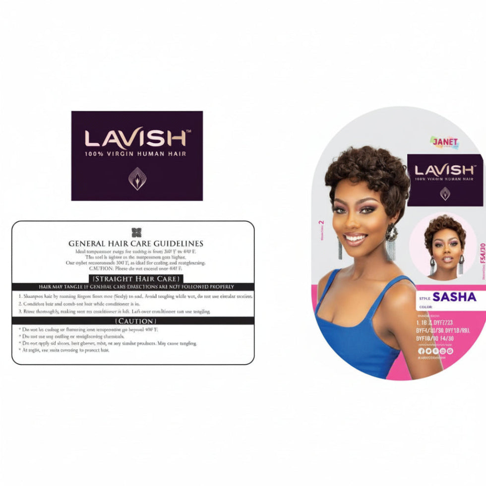 janet collection lavish sasha virgin remy human hair wig natural soft hairstyle