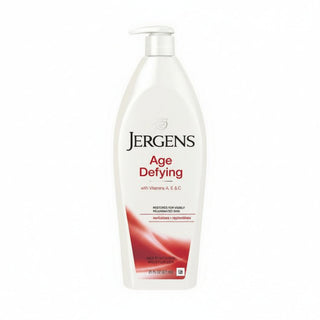 Jergens age defying 621ml lotion for hydration smooth skin anti aging care soft radiant skin