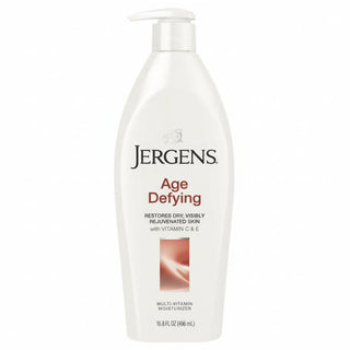Jergens age defying moisturizer 496ml hydrating lotion smooth soft youthful skin care