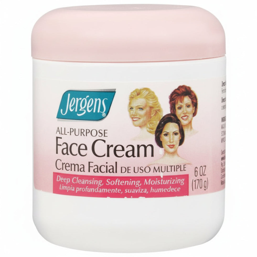 Jergens All-Purpose Face Cream 425g | Deep Hydration Face Hand