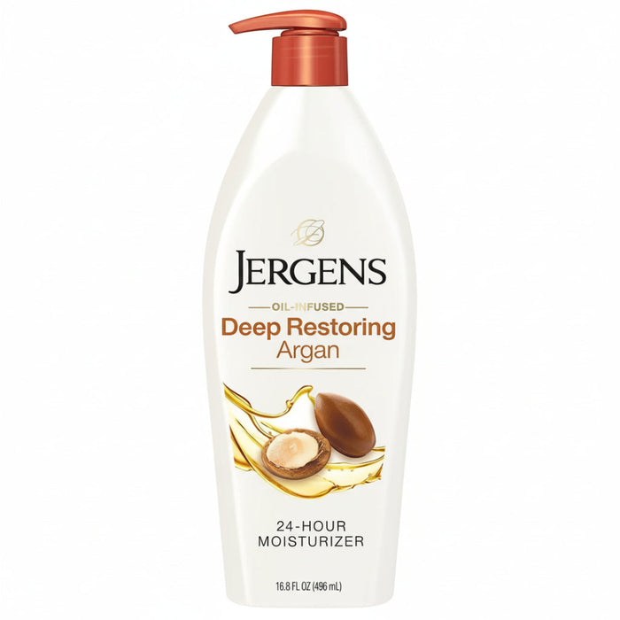 Argan réparateur profond infusé à l'huile de Jergens -496 ml