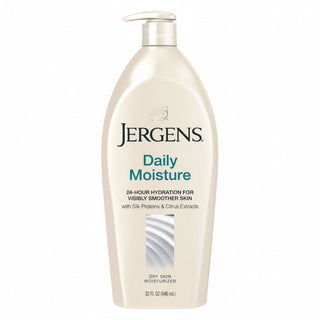 Jergens daily moisturiser 946ml long lasting hydration soft smooth skin body lotion care