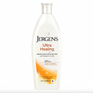 Jergens ultra healing moisturiser 621ml deep hydration skin repair soft smooth skin lotion