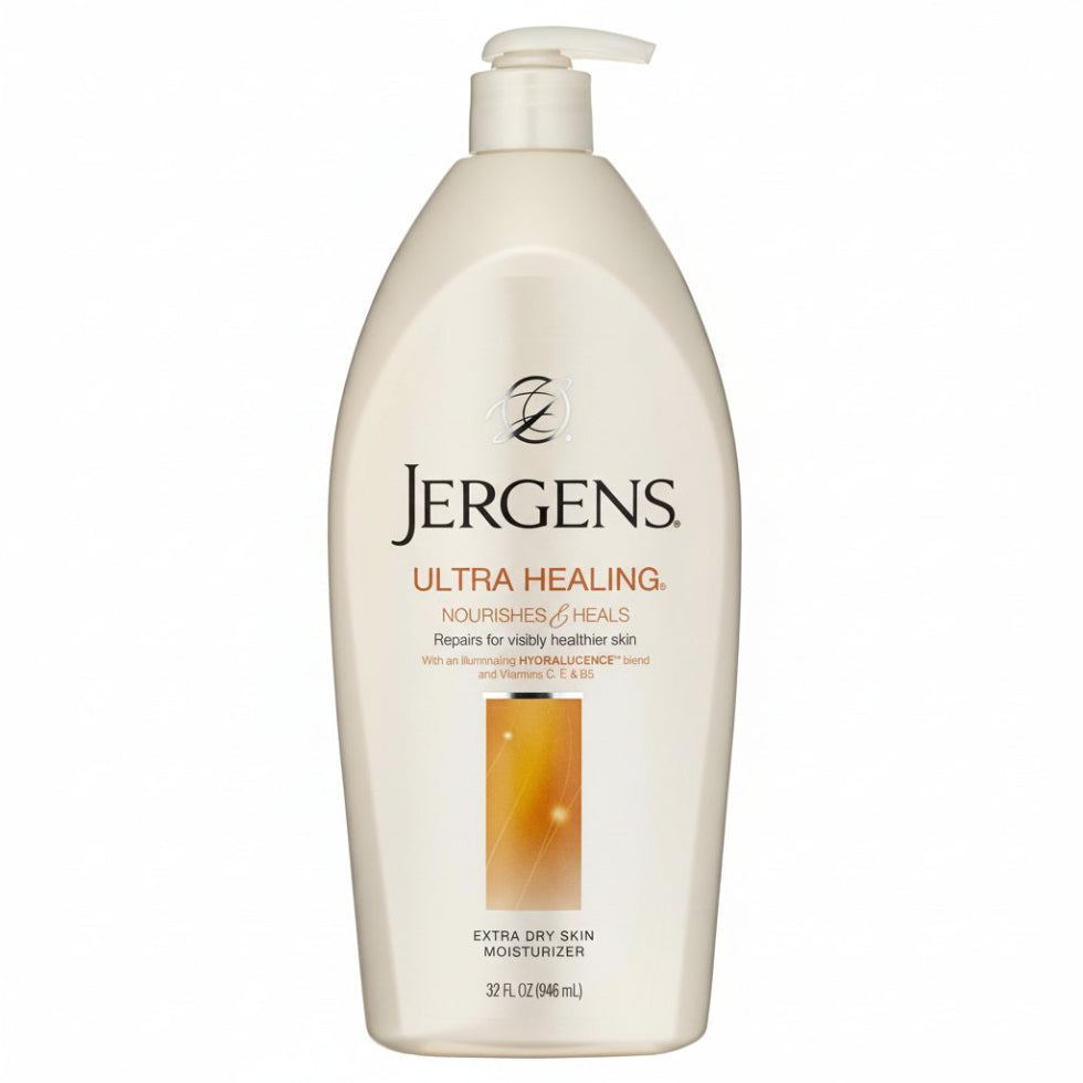 Jergens ultra healing moisturiser 946ml intense hydration dry skin repair soft smooth lotion