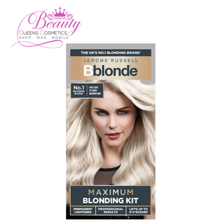 Jerome Russell Bblonde Maximum Blonding Kit No 1 Maxium Blonde (pour cheveux châtain clair à foncé)