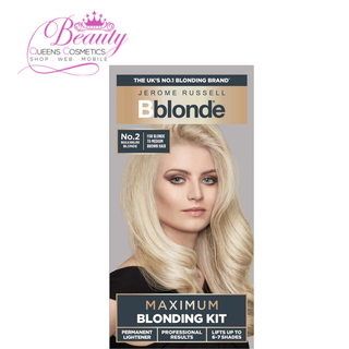 Jerome Russell Bblonde Maximum Blonding Kit No 2 Maxium Blonde (pour blond à brun moyen)