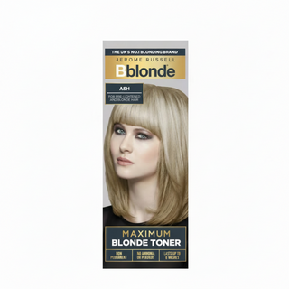 jerome russell ash blonde toner 75ml cool blonde hair toner brass control salon blonde care product