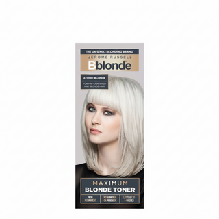 jerome russell atomic blonde toner 75ml cool blonde hair toner brass control salon blonde care product