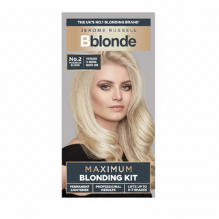 jerome russell bblonde maximum blonding kit 186g blonde to medium brown hair color kit product