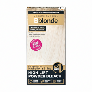 Jerome Russell Bblonde Maximum Blonde high lift powder bleach for blonde dark brown hair
